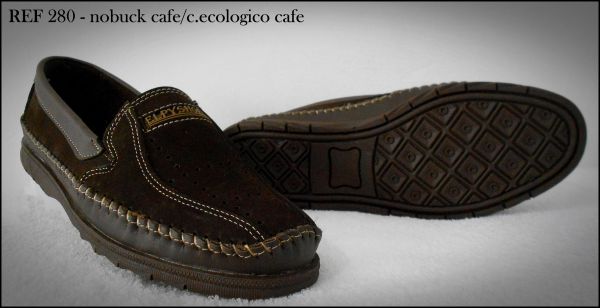 REF 280 SAPATILHAS ELPYSHOES COURO/C.ECOLOG.